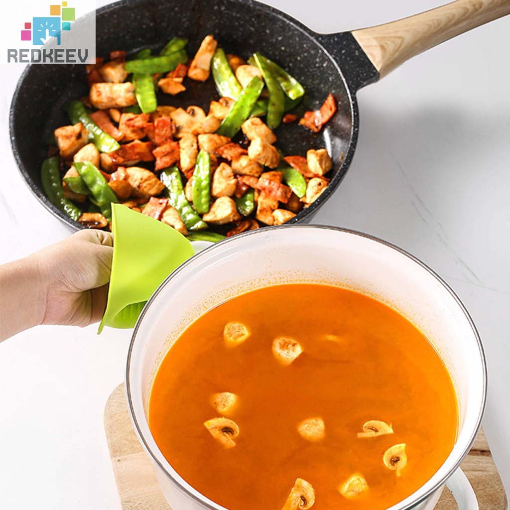 2 Găng Tay Silicone Cách Nhiệt Dùng Cho Lò Vi Sóng