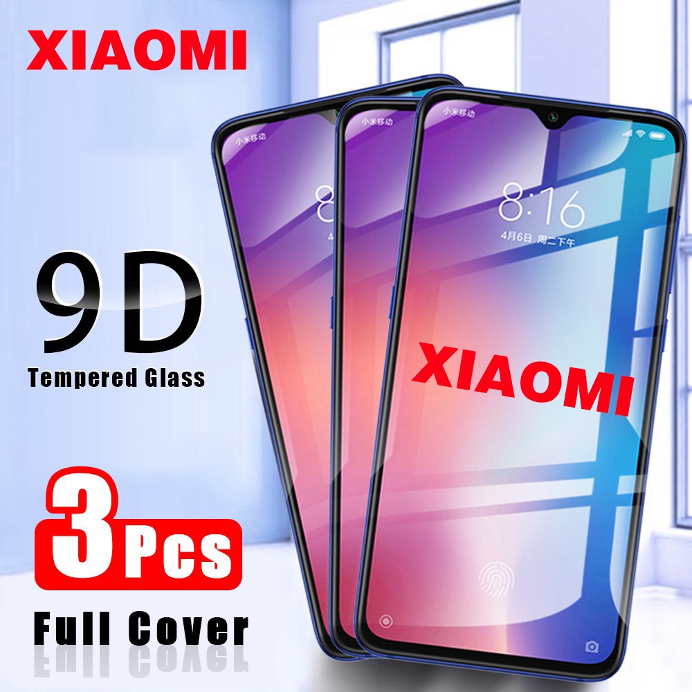 Bộ 3 Kính Cường Lực 9D Trong Suốt Bảo Vệ Toàn Màn Hình Cho XIAOMI 11 LITE 11T 12T 12 LITE 11T PRO 12T PRO 5G NE Syg01