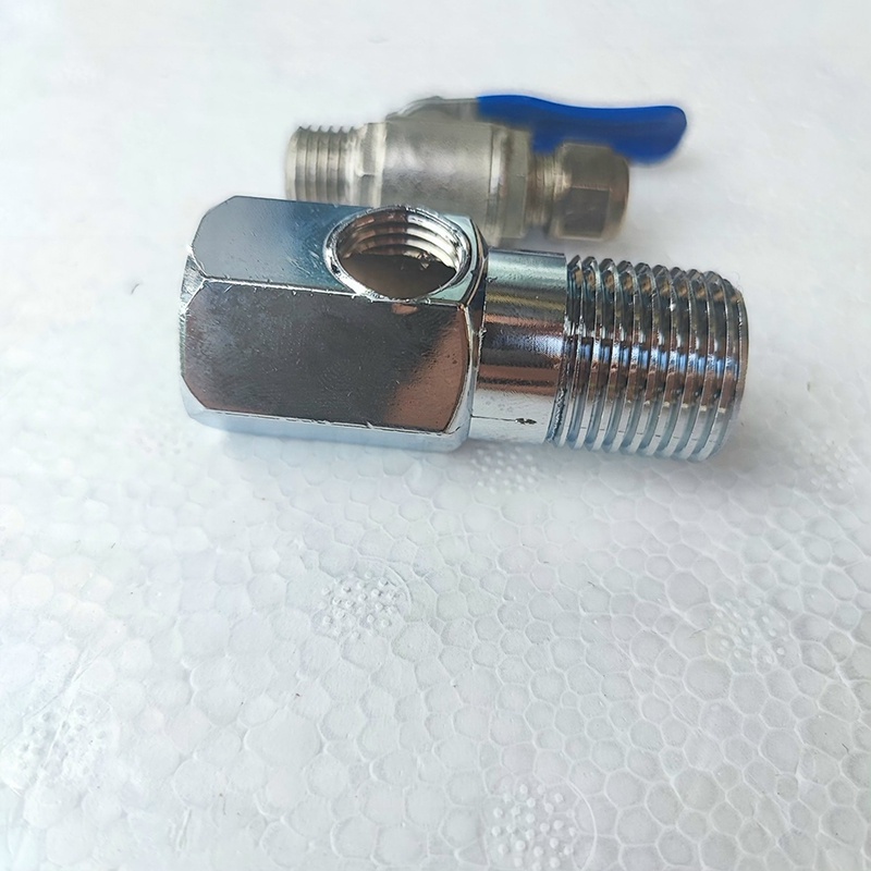 Bộ khẩu khóa chia nước đầu vào, máy lọc nước RO ống dây phi 6 hàng Xịn