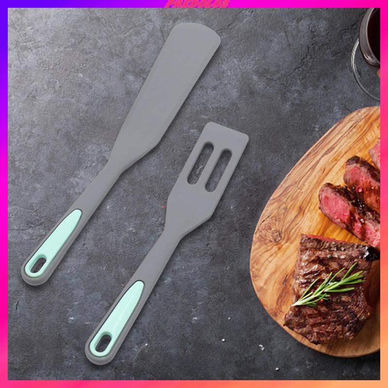 Bộ 2 Xẻng Nấu Ăn Bằng Silicone Chịu Nhiệt Chống Dính