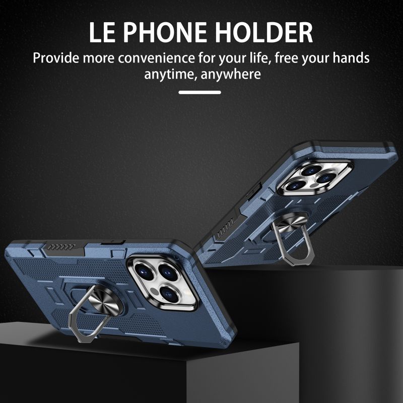 Ốp Điện Thoại Cứng Kiểu Giáp Chống Sốc Kèm Giá Đỡ Từ Tính Cho iPhone 13 Pro Max / 13 Pro / 13 12 / 12 Pro / 12 Pro Max 11 / 11 Pro / 11 Pro Max