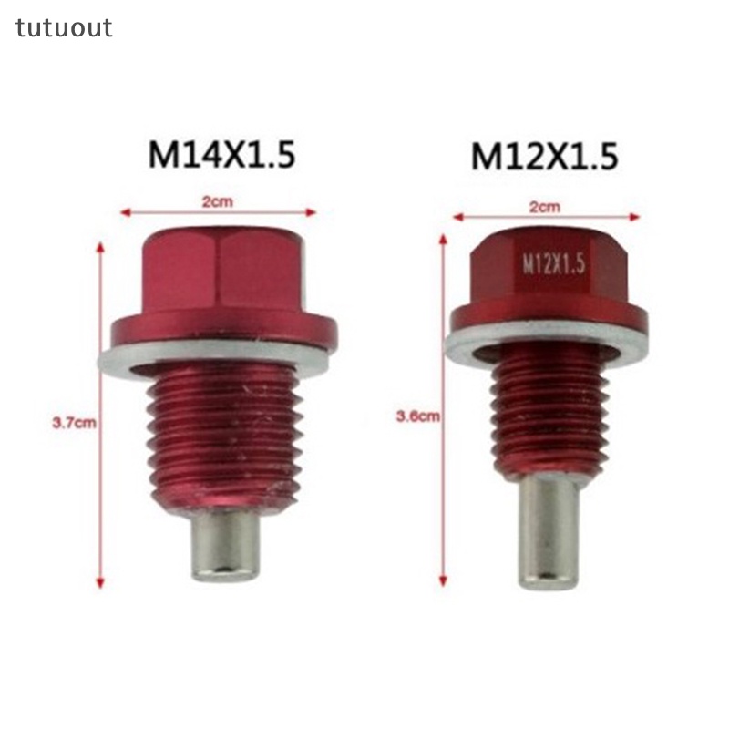 Nắp Đậy Cống Thoát Nước Động Cơ M12 M14 * 1.5MM Bằng Hợp Kim Titan