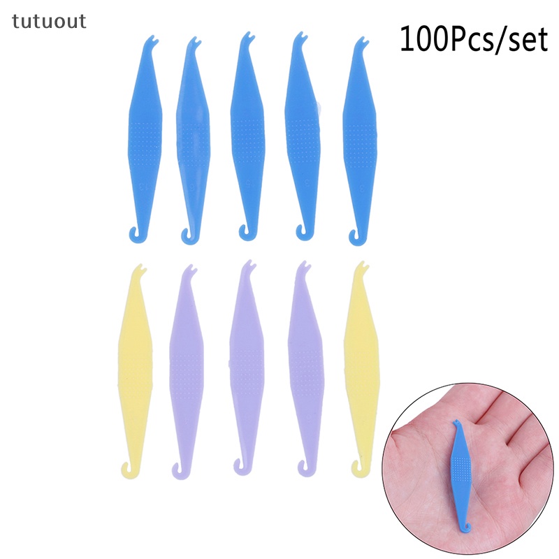 Túi 100 Dụng Cụ Chỉnh Hình Răng Đàn Hồi Dùng Một Lần Vn VN