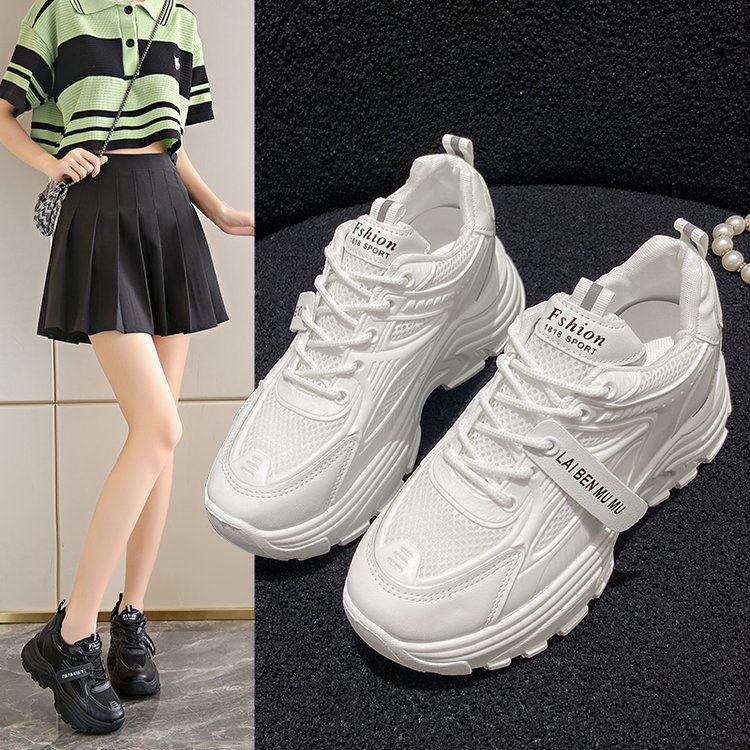 Giày Thể Thao Đế Dày Bằng PU Mỏng Thoáng Khí Thoải Mái Thời Trang Mùa Hè