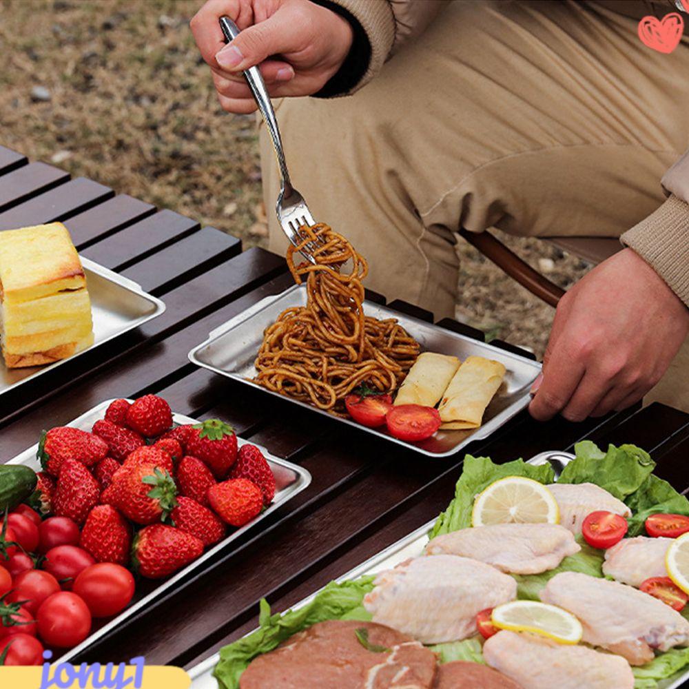 JONYE Khay Đựng Trái Cây Bằng Thép Không Gỉ Dày Dặn Cao Cấp