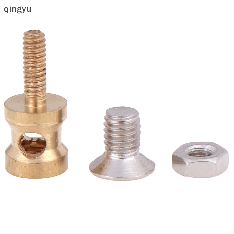 Set 10 Phụ Kiện Chặn Nối Bằng Đồng Thau Cho Mô Hình Máy Bay Điều Khiển Từ Xa 2.1mm Phụ Kiện Chuyên Dụng Dành Cho Xe Hơi