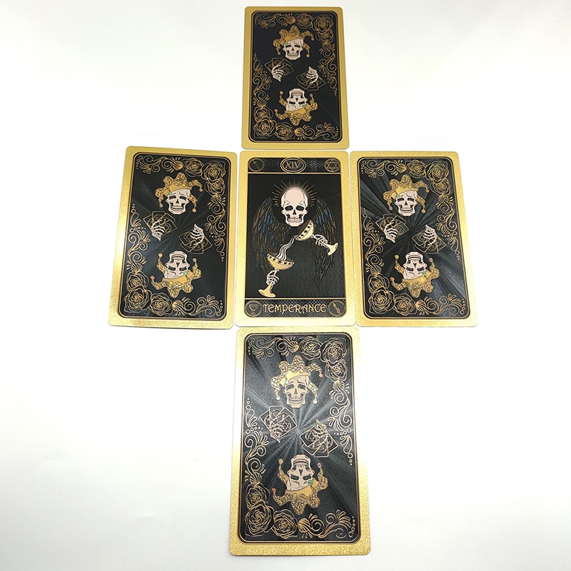 Bộ Bài tarot Bằng Nhựa pvc Chống Thấm Nước Độc Đáo Cho halloween
