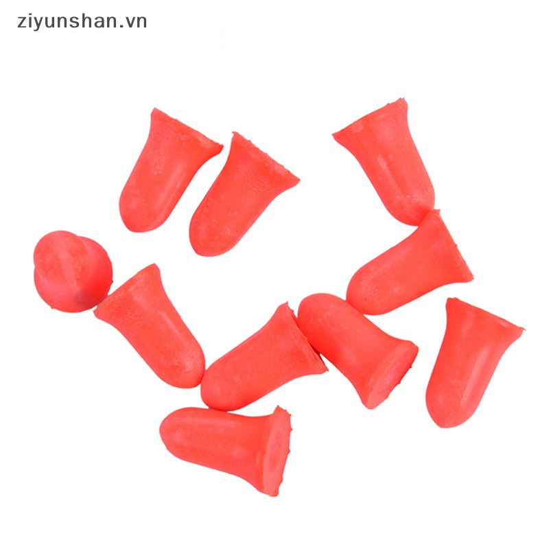 Set 10 Cặp Nút Bịt Tai Chống Ồn Tiện Dụng Khi Ngủ