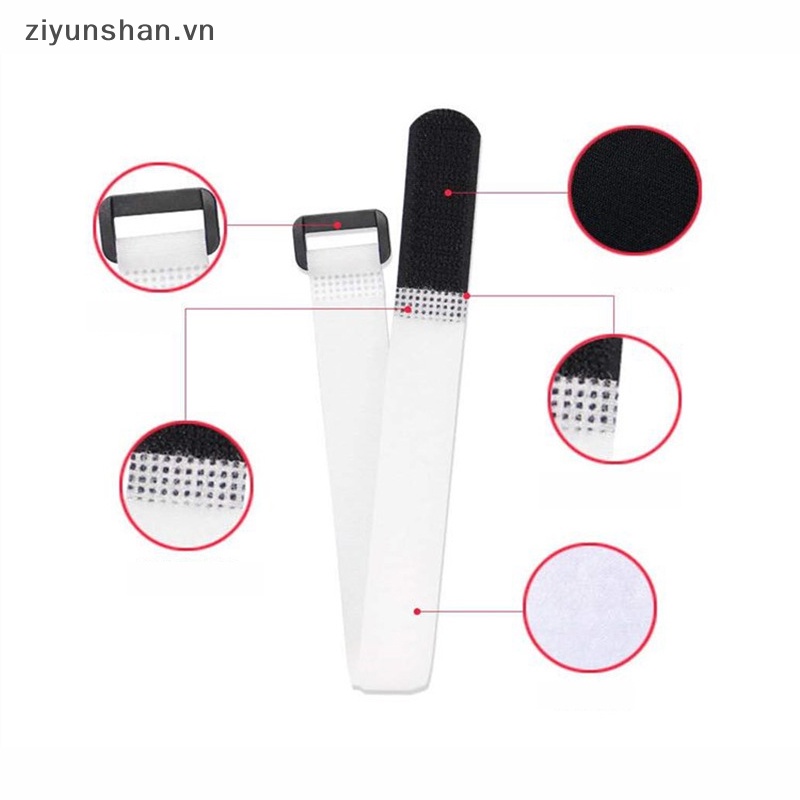 Ziyunshan Set 10 Dây Buộc Cần Câu Cá Tái Sử Dụng Tiện Lợi