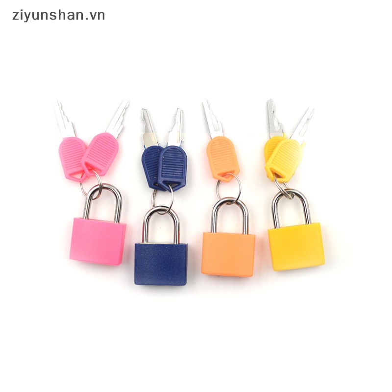 Ổ Khóa Vali Mini Bằng Thép Mạnh Mẽ Kèm 2 Chìa Khóa vn