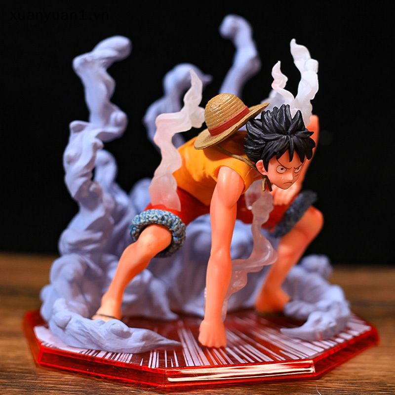 Mô Hình Nhân Vật Luffy Gear 2 Bằng Pvc