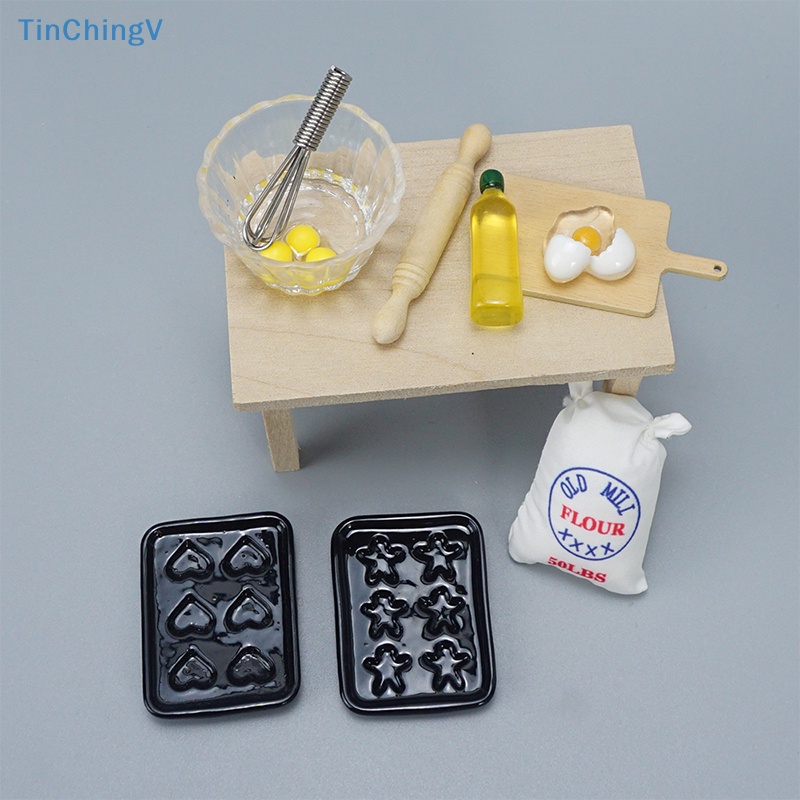 1 Bộ Đồ Chơi Bảng Đánh Trứng Dành Cho Nhà Búp Bê