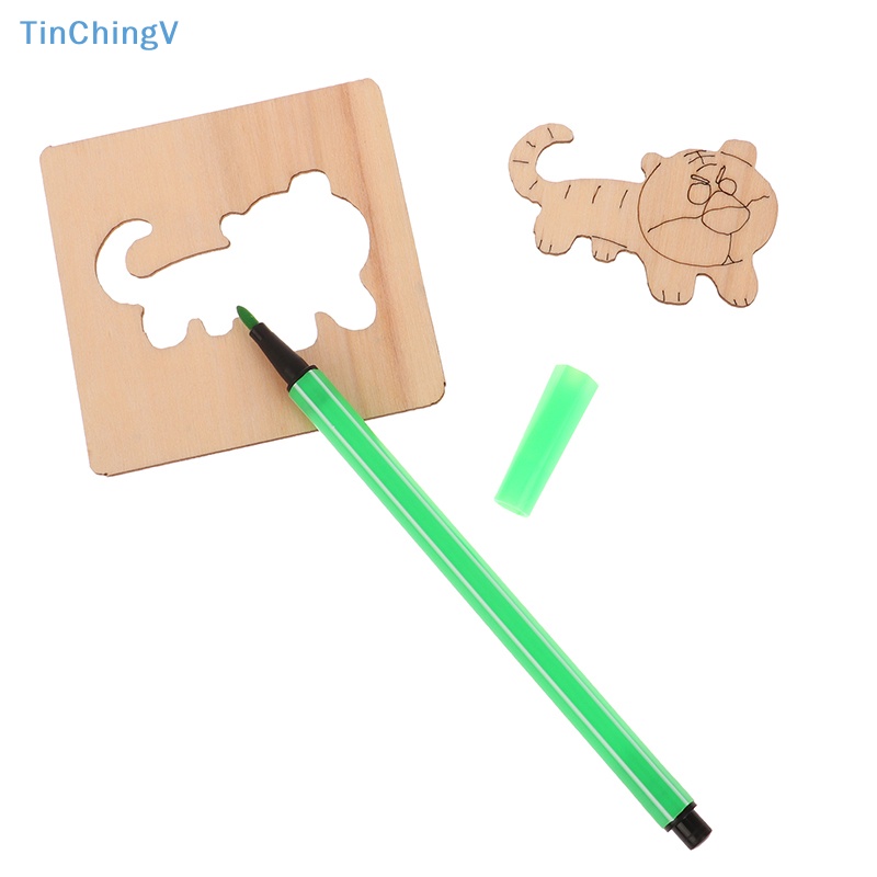 Bộ Khuôn Vẽ Tranh Nghệ Thuật DIY Có Thể Tái Sử Dụng Giáo Dục Cho Bé