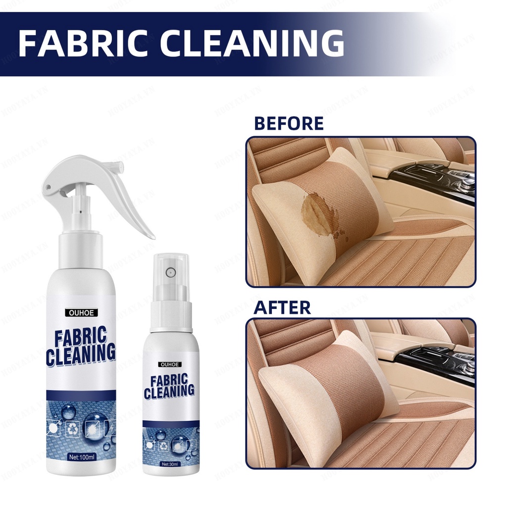 Dụng Cụ Loại Bỏ Vết Bẩn Trên Xe Hơi Bằng Vải Nhung Và Da Hiệu