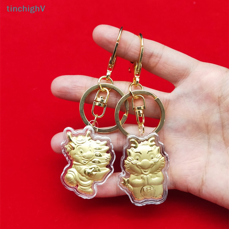 [TinchighV] Móc Khóa Hình Rồng Trung Hoa Thời Trang Làm Quà Lưu Niệm Năm Mới Cho Xe Hơi [Mới]