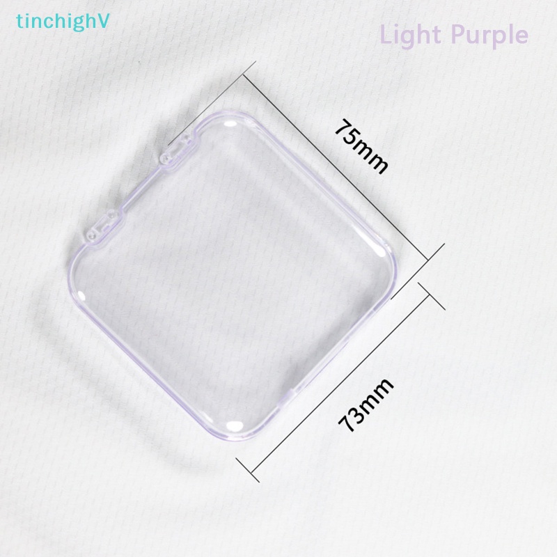 Hộp Đựng Móng Tay Giả Bằng Nhựa Trong Suốt DIY