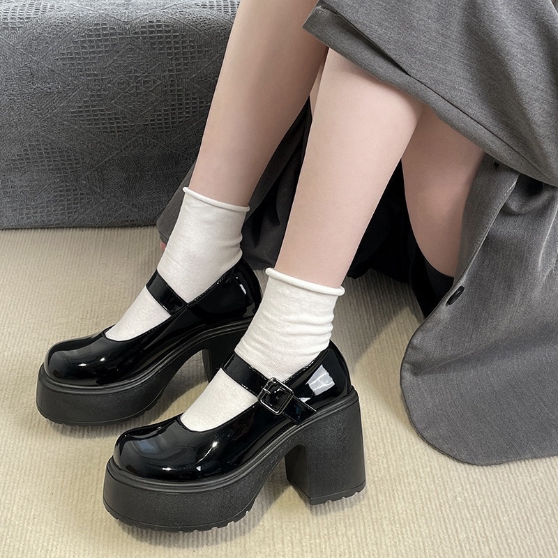 Giày Lolita Đế Cao 10cm C111