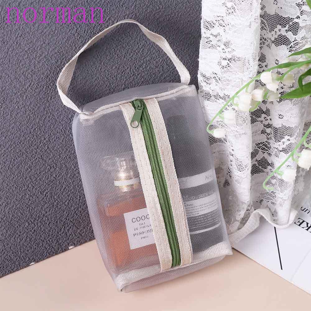 NORMAN Túi Đựng Đồ Trang Điểm Trong Suốt Tiện Dụng Khi Đi Du Lịch