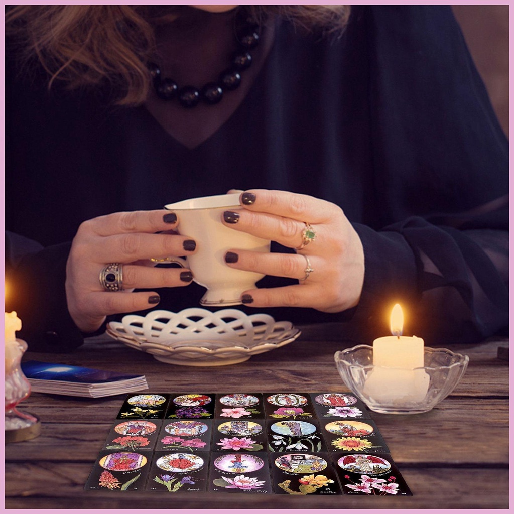 Bộ Bài Tarot Liber Florum Tarot Phiên Bản Tiếng Anh