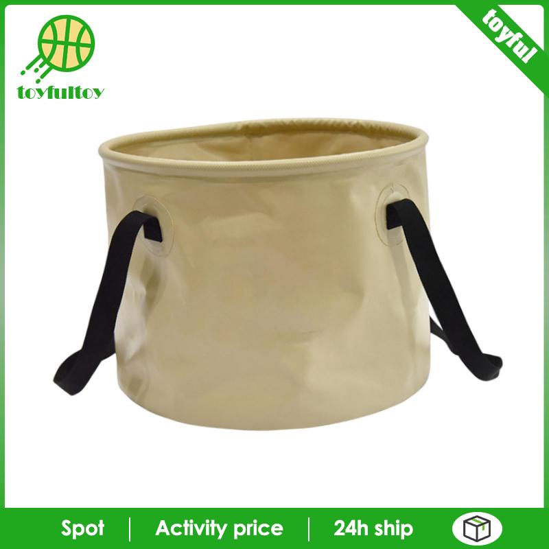 Xô Đựng Nước Gọn Nhẹ Có Thể Gấp Gọn Tiện Dụng Mang Theo Du Lịch Cắm Trại