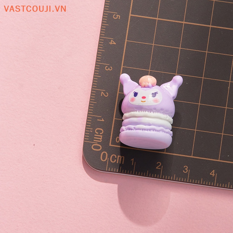 SANRIO Bộ 2 Miếng Dán Trang Trí Điện Thoại Hình Kem 3D Màu Macaron Xinh Xắn DIY