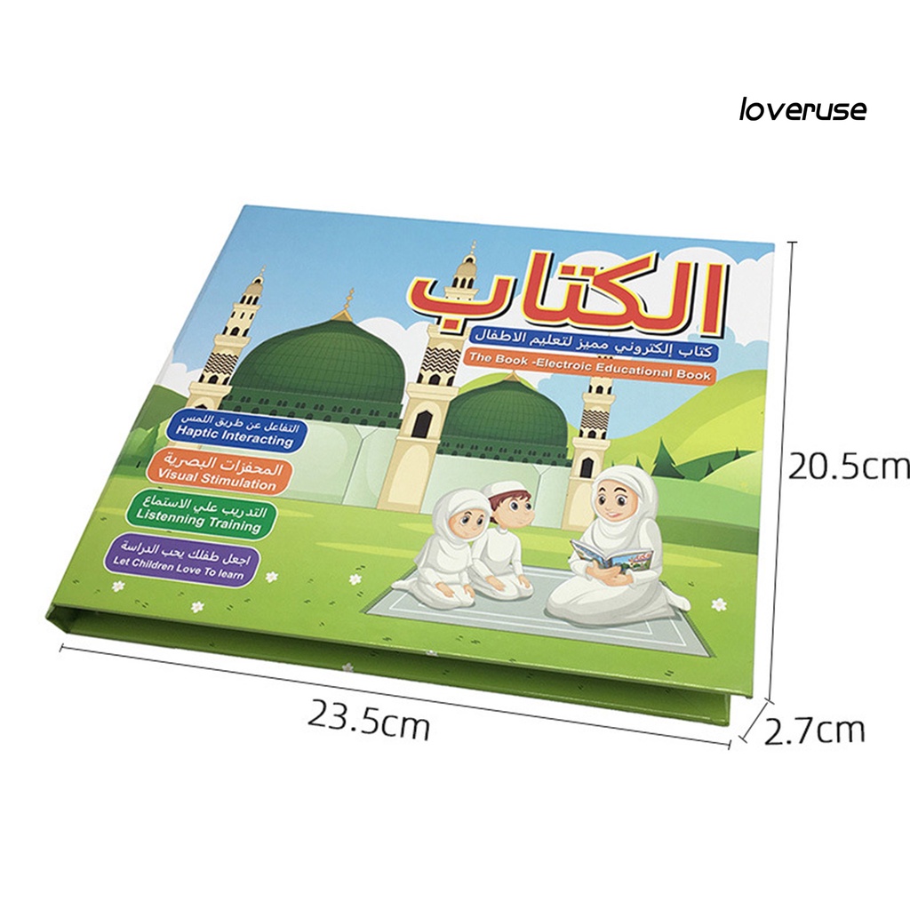 Đồ Chơi Giáo Dục Sách Học Tiếng Anh Ả Rập Tạo Hiệu Ứng Âm Thanh Vui Nhộn An Toàn Cho Bé Yêu Thích