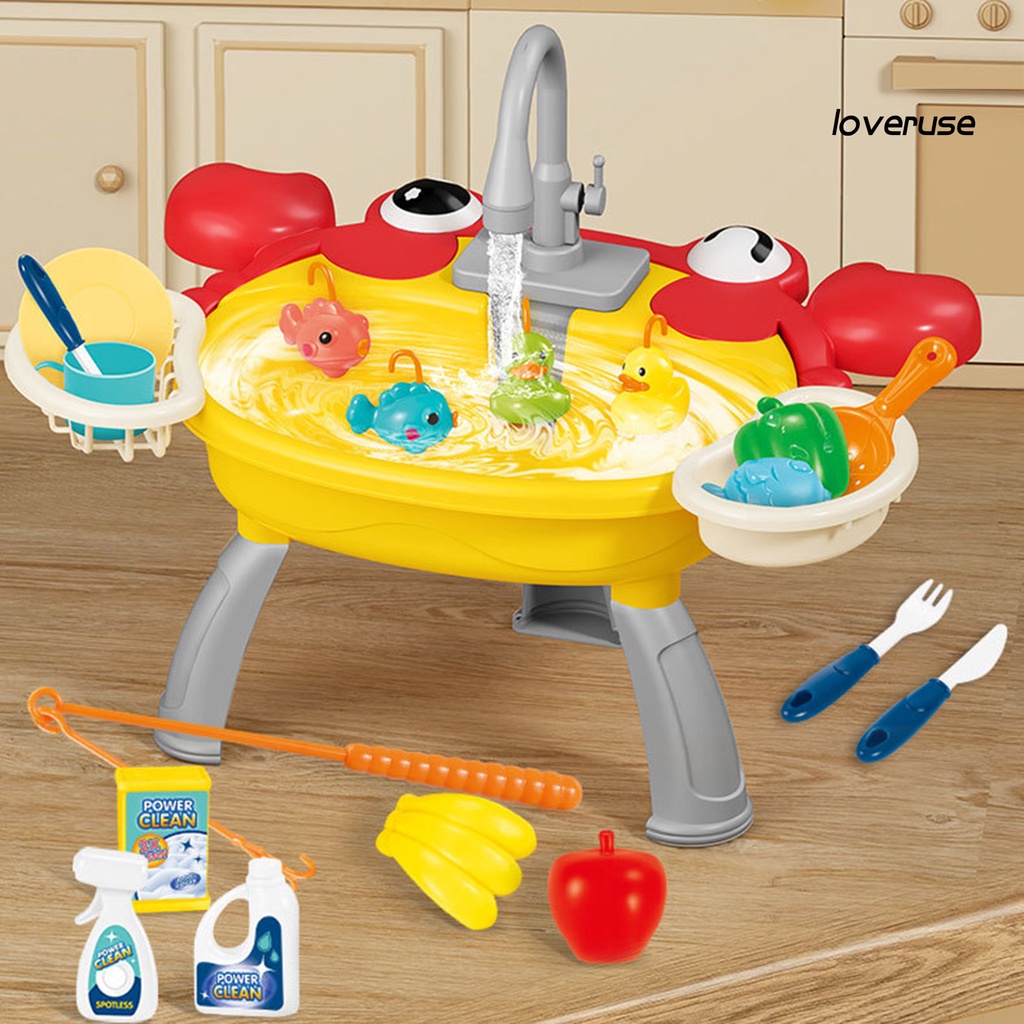 1 Bộ Đồ Chơi Câu Cá Xoay 180 Độ Vòi Nước 2 Trong 1 Bằng ABS Giải Trí