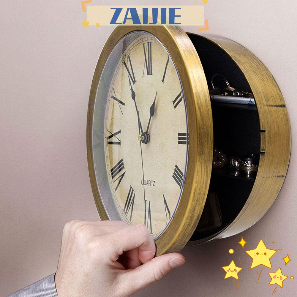ZAIJIE24 Hộp Đựng Trang Sức Bằng Nhựa Màu Vàng Dễ Thương