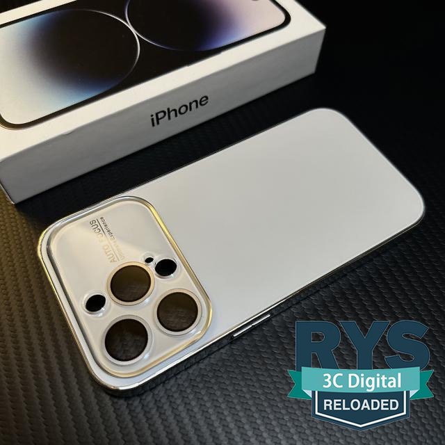Ốp Điện Thoại Nhám Mạ Điện Sang Trọng Có Miếng Dán Bảo Vệ Ống Kính Máy Ảnh Cho iPhone 14 Pro Max 11 12 13 Pro Max