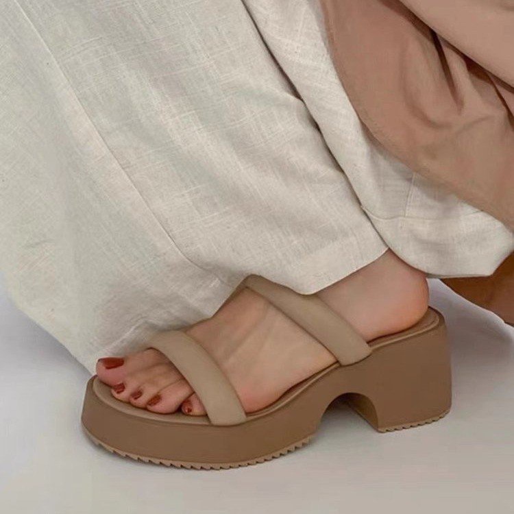 Giày Đế Xuồng Hở Mũi Size Lớn Thời Trang Cho Nữ