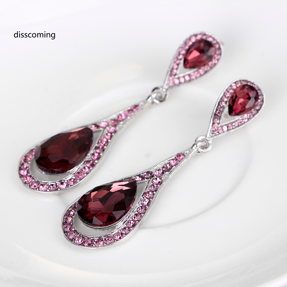 Sl| Khuyên Tai Cô Dâu Phong Cách Vintage Sang Trọng