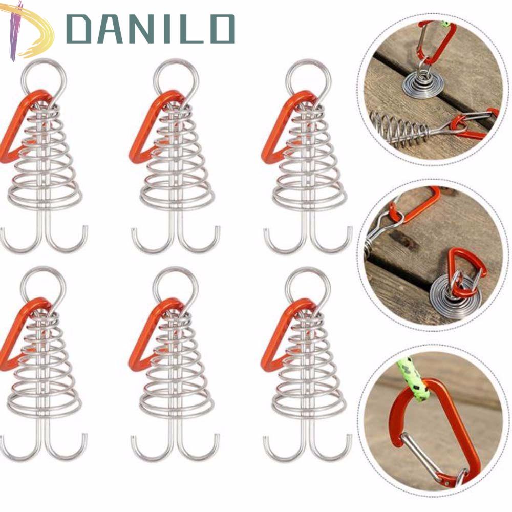 DANILO Set 10 Móc Khóa Đa Năng Hình Bạch Tuộc