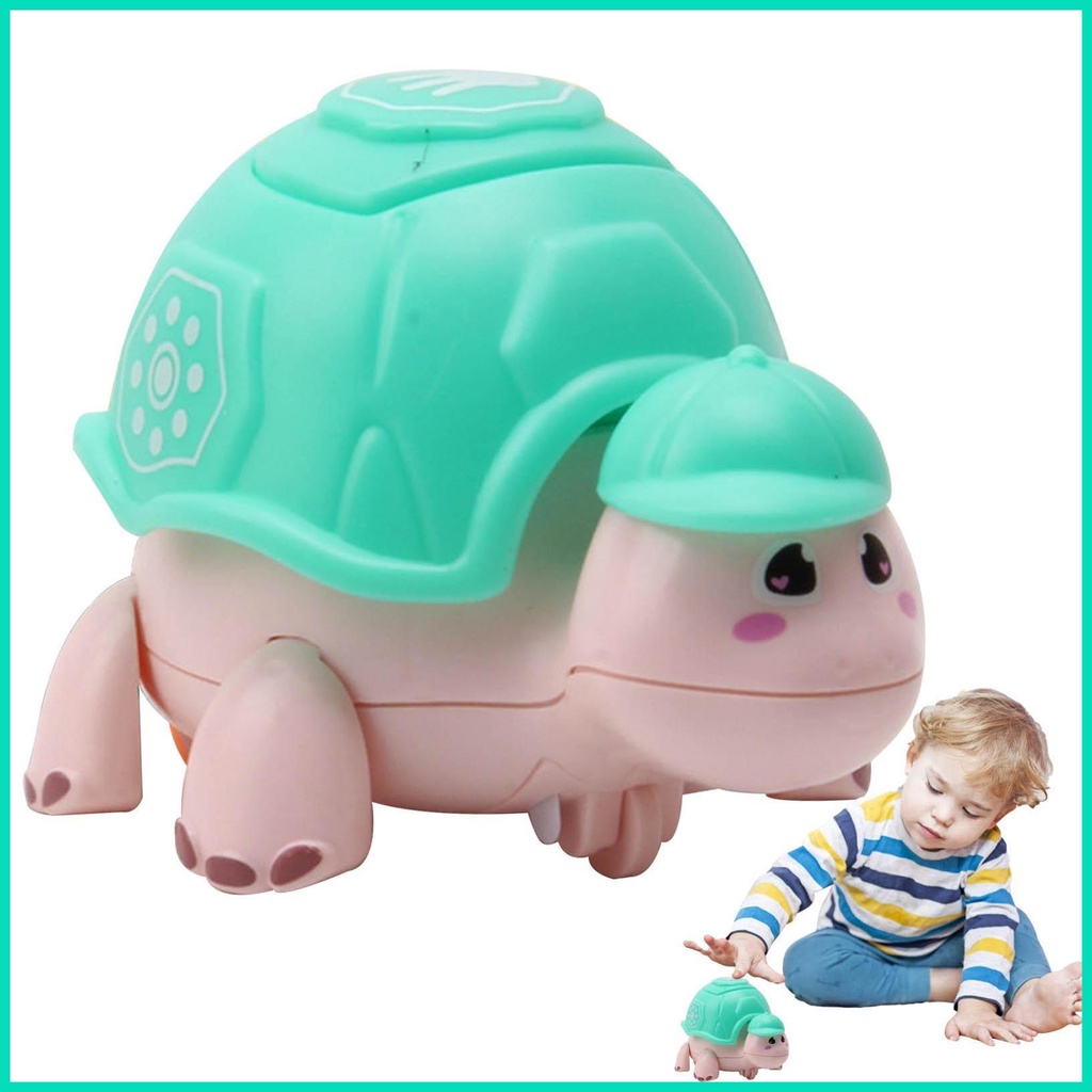 Rùa Đồ Chơi Có Nhạc Và Đèn Dành Cho Bé 1 2 3 Tuổi