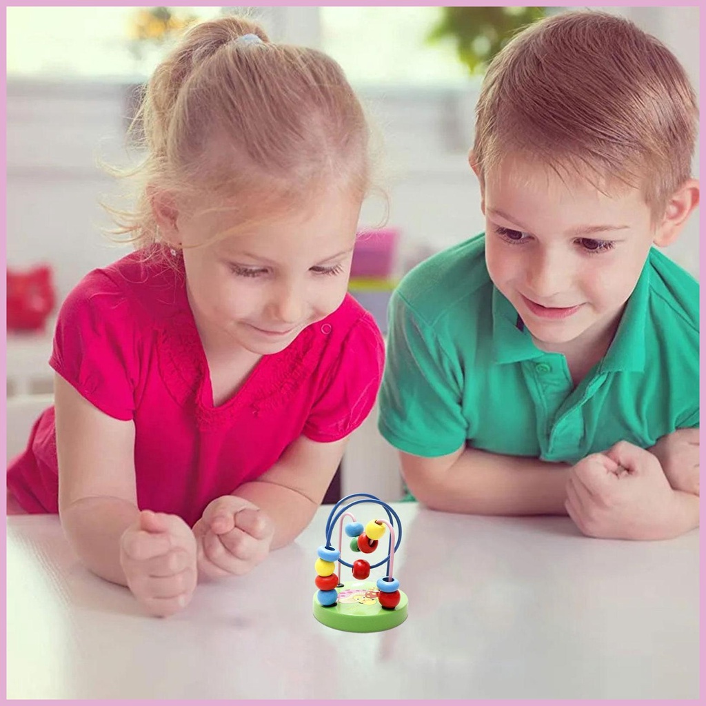 Đồ Chơi Hạt Lăn Nhiều Màu Sắc Giáo Dục Theo Phương Pháp Montessori &amp; Thân Đồ Chơi Giáo Dục Cho Bé-Develops &amp; shinvn