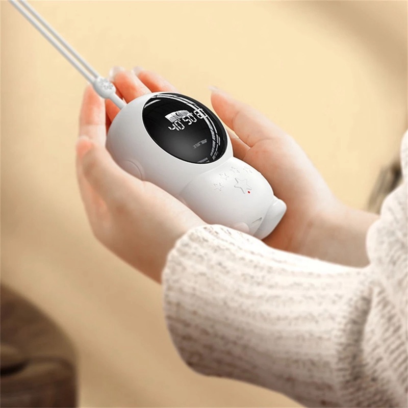 Máy Sưởi Ấm Tay Mini Sạc USB Có Màn Hình Kỹ Thuật Số