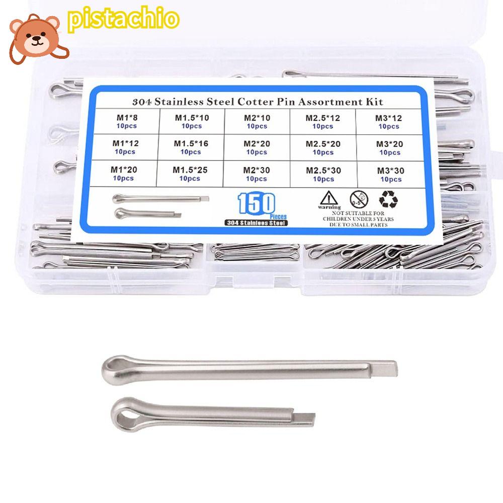 Set 150 Ghim Cài Bằng Thép Không Gỉ Mạ Kẽm