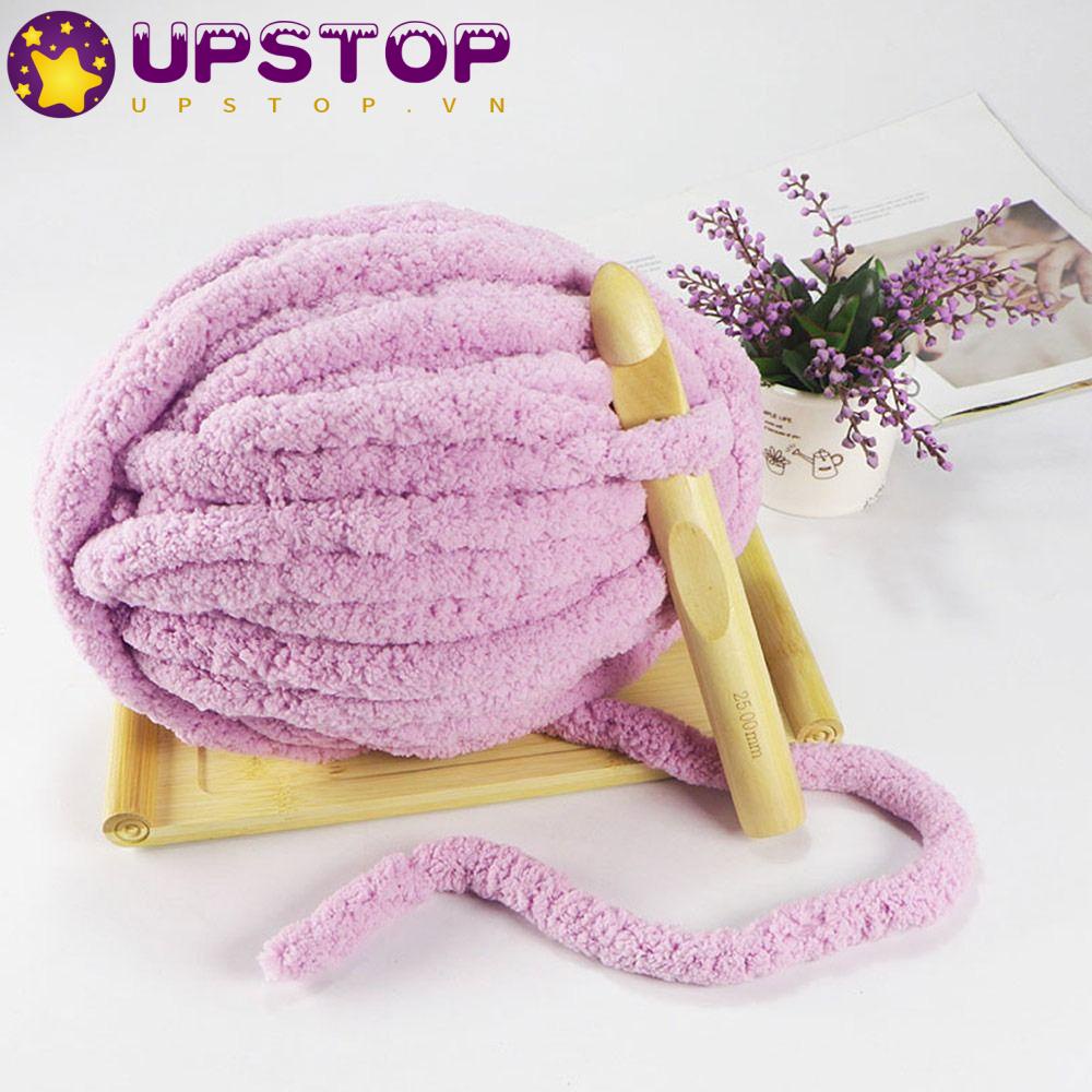 UPSTOPVN Cuộn Len Sợi To Đan Thảm 250g