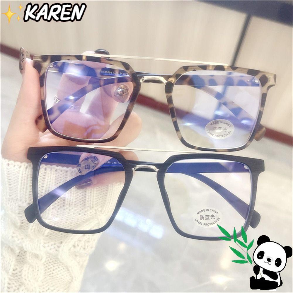 KAREN Kính Mát TR90 Chống Tia Sáng Xanh Thời Trang