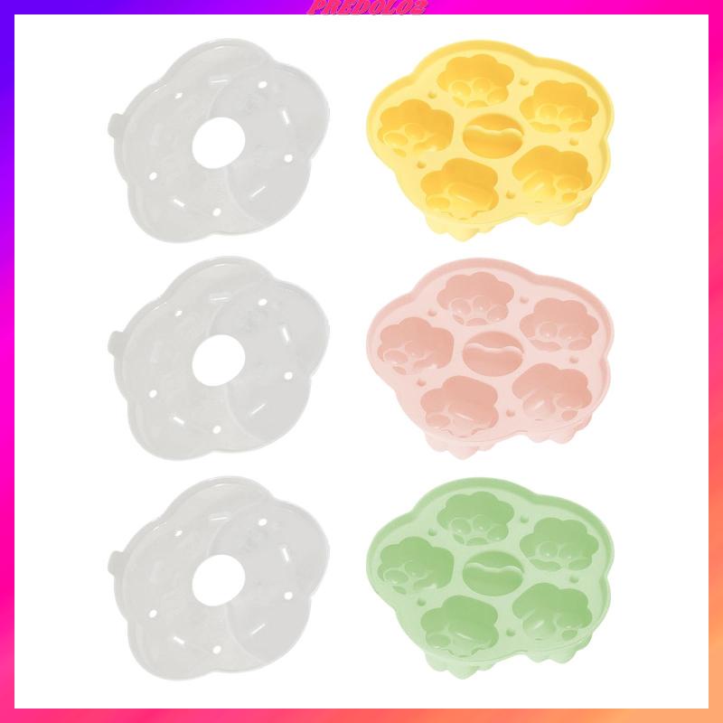 Khuôn Silicone Tạo Hình Bàn Chân Mèo Làm Xà Phòng / Chocolate