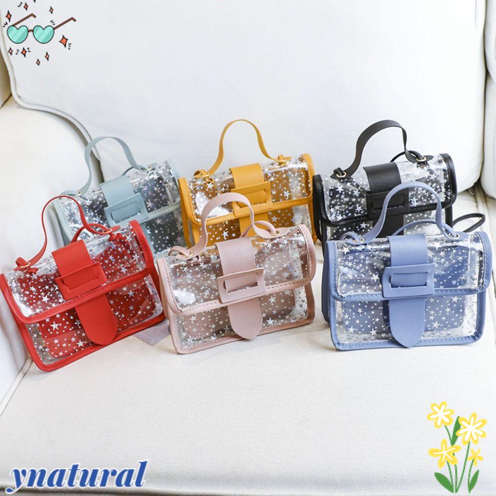 YNATURAL Túi Xách Nữ Hoạ Tiết Ngôi Sao Dễ Thương