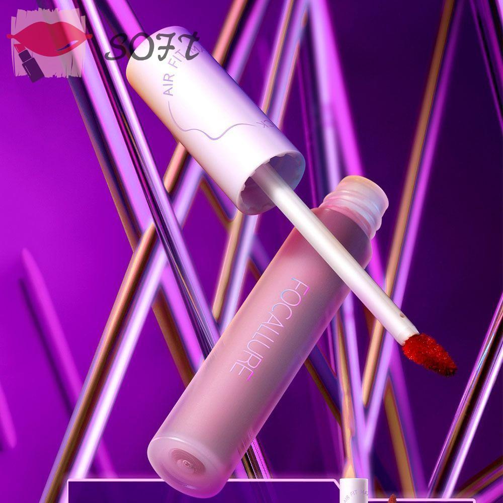 SOFTNESS Son Môi Dạng Lỏng Focallure 5 Màu Lì Tùy Chọn Chống Thấm Nước Dưỡng Ẩm Không Phai