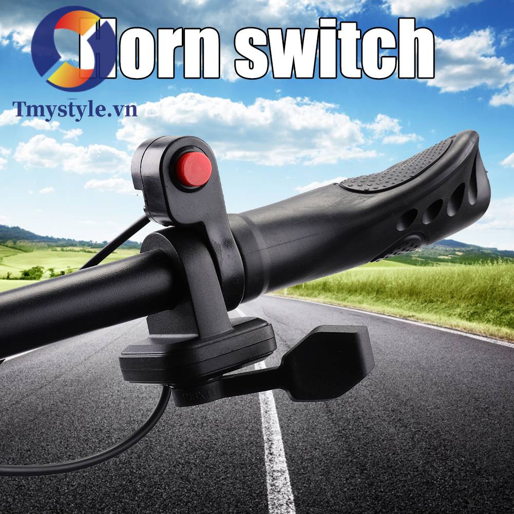 Công Tắc Còi Điện Tử Gắn Tay Lái Xe Đạp / Mô Tô