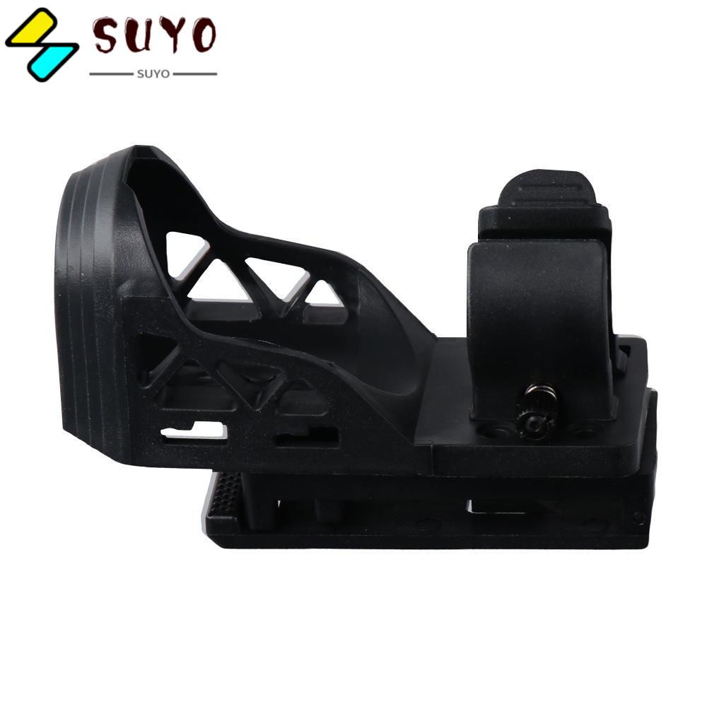 SUYO Kẹp Đèn Pin Bằng Nylon Màu Đen Có Thể Điều Chỉnh Cho Đèn Pin Đường Kính 1 &quot;- 1.55&quot;