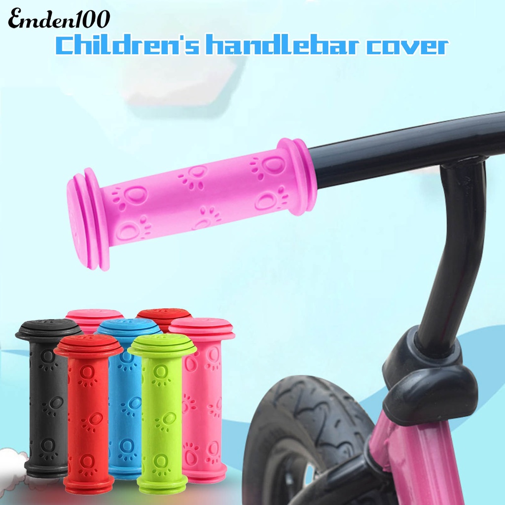 1 Cặp Tay Nắm Xe Đạp Hấp Thụ Sốc Chống Trượt Chống Mài Mòn Cho Trẻ Em