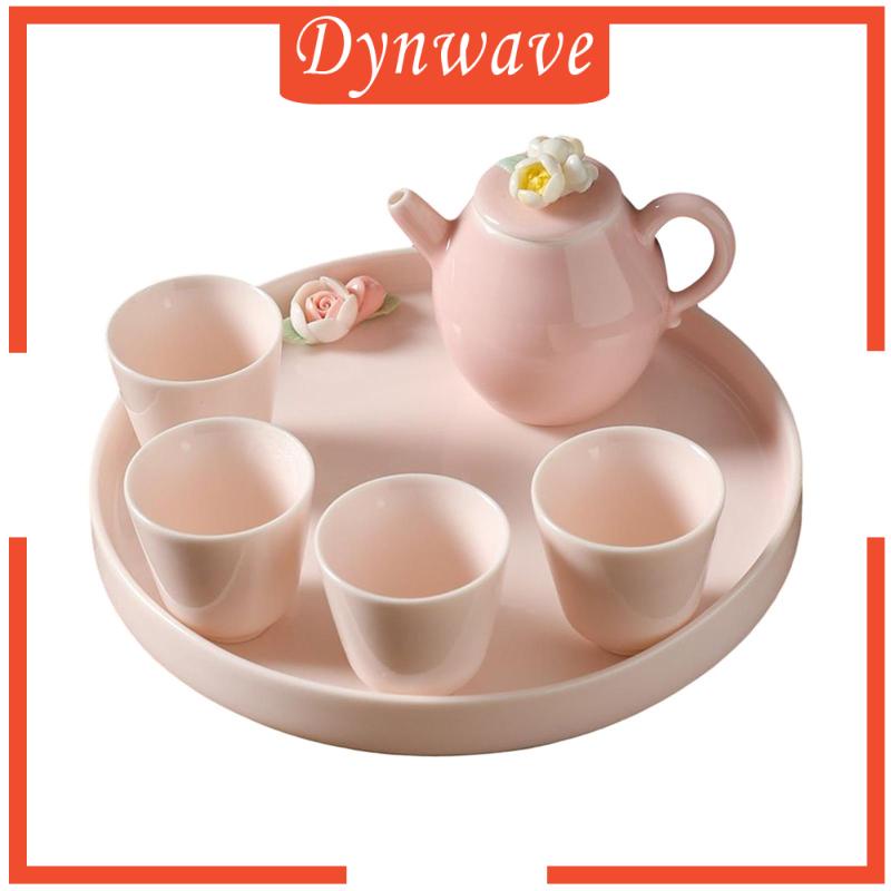 Bộ Ấm Trà Bằng Gốm Bền Họa Tiết Dễ Thương Phong Cách Trung Hoa Sturdy