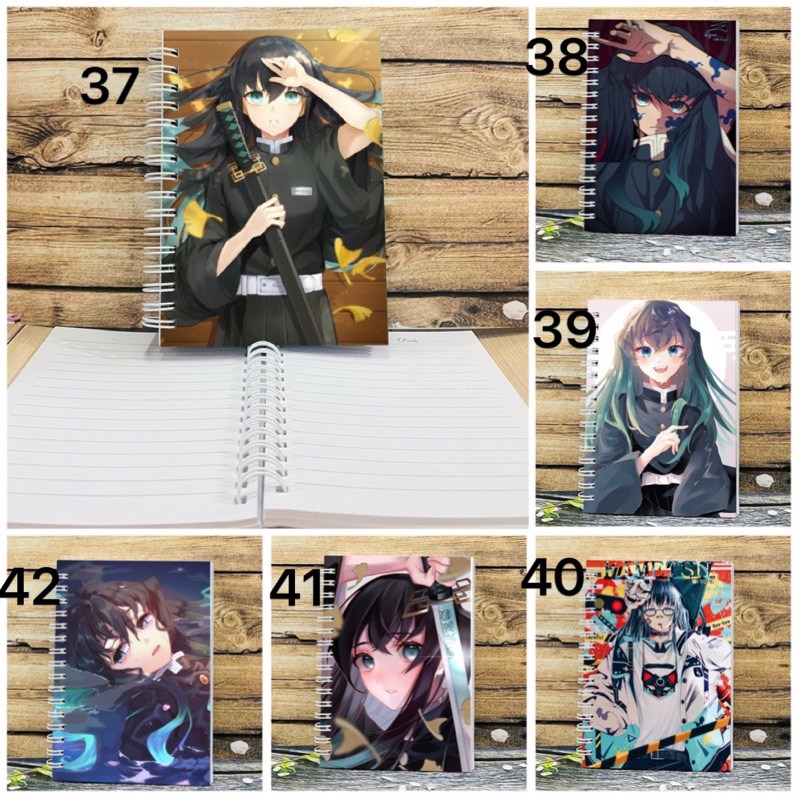 Sổ tokitou Muichirou kimetsu no yaiba 200 trang a6/ sổ viết hình Tokitou muichirou