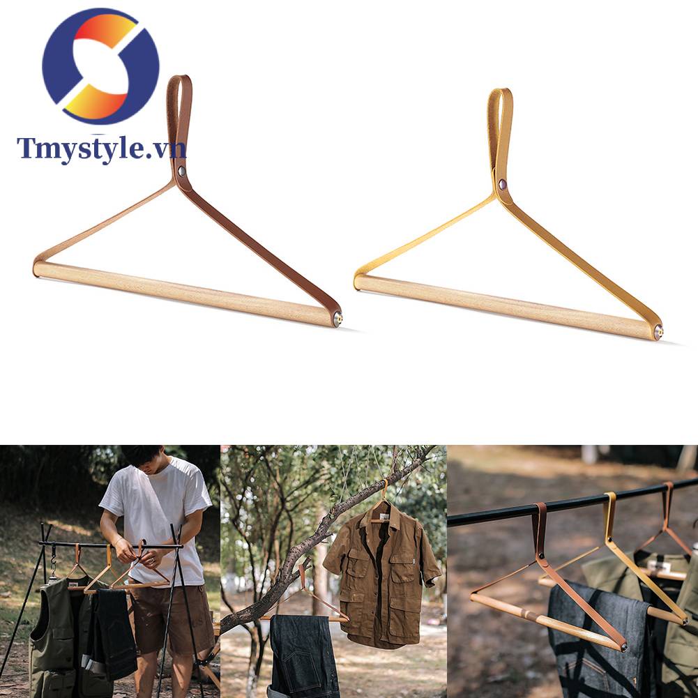 Giá Treo Khăn Bằng Gỗ Sồi Đơn Giản Đa Ứng Dụng Cho Nhà Ở