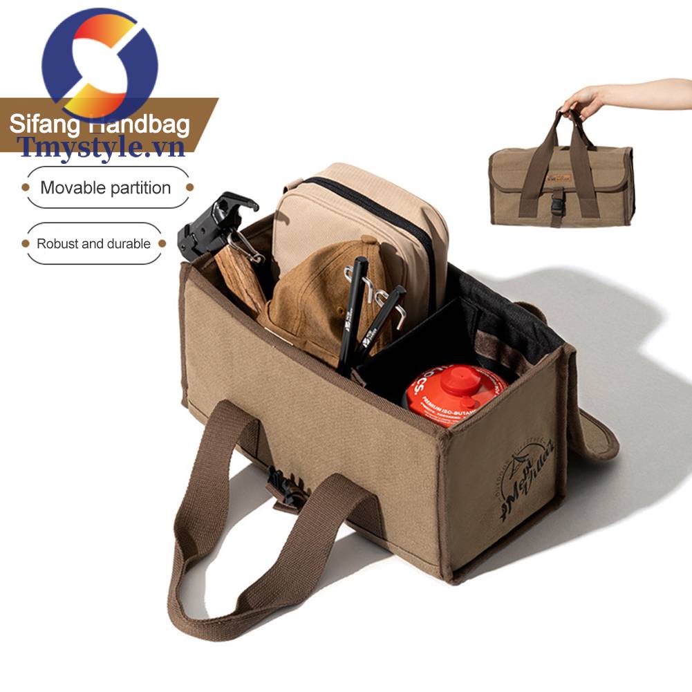 Túi Vuông Lớn Đựng Dụng Cụ Cắm Trại Ngoài Trời Tiện Dụng