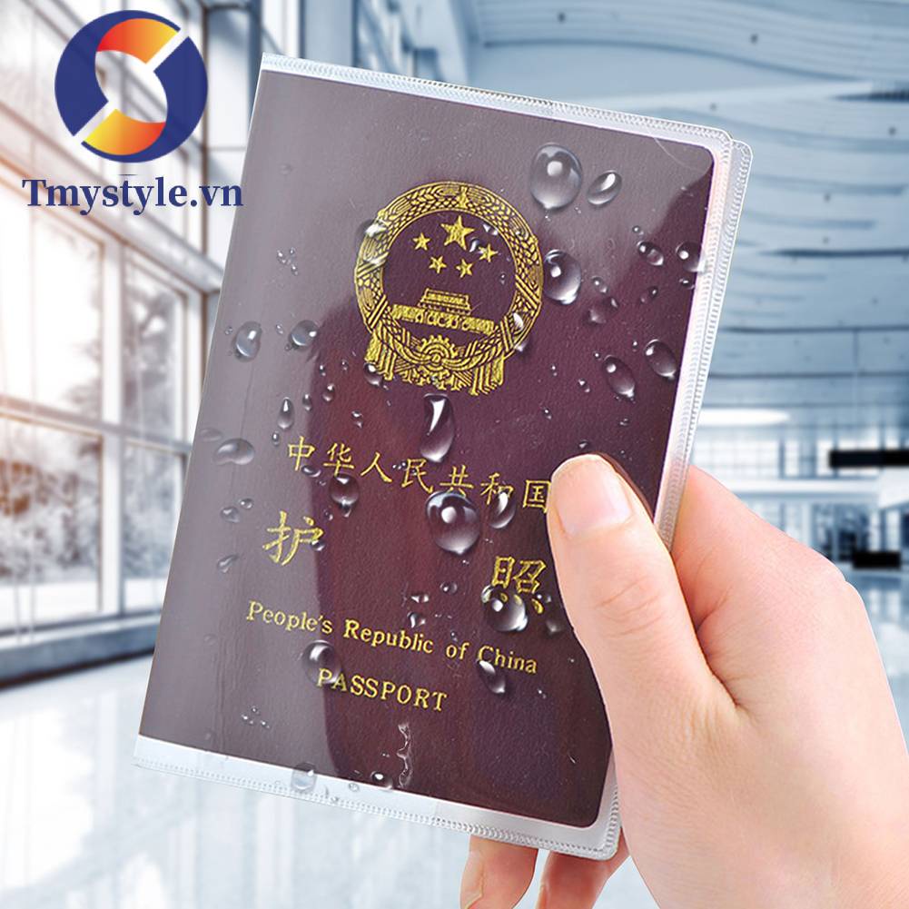 Vỏ Bọc Bảo Vệ Hộ Chiếu Chống Thấm Nước Tiện Dụng