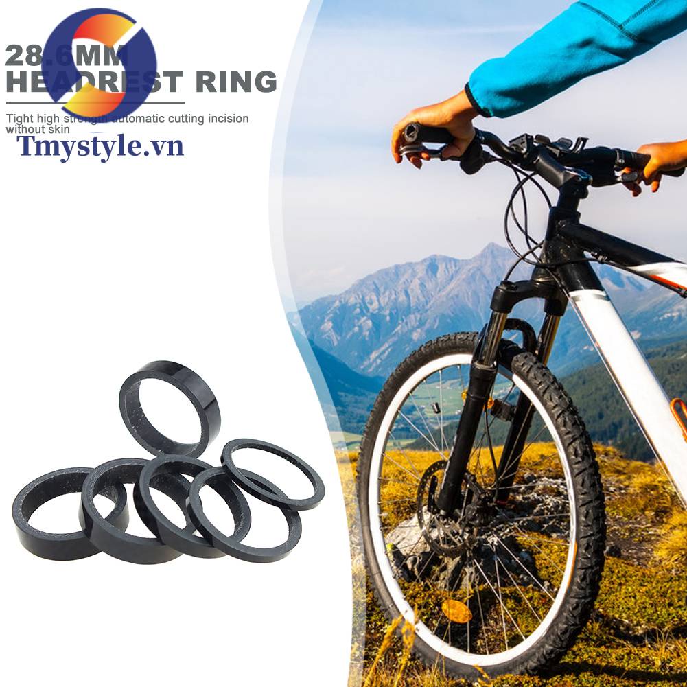 5 Vòng Đệm Phuộc Trước Bằng Sợi Carbon Cho Xe Đạp